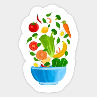 Healthy Food Sticker